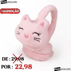 Protetores De Orelha De Pelúcia Macios Térmicos-Aquecedor Grosso De Inverno Para Homens-Adultos E Mulheres Da Moda À Pro