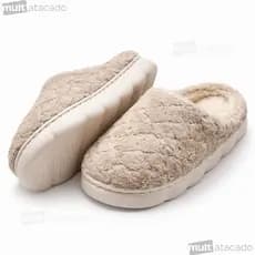 Pantufa Chinelo Invernos HUB Conforto e Solado Emborrachado
