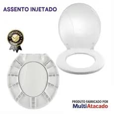 Assento Sanitário Max branco vaso sanitário universal tampa de vaso acento de vaso universal