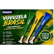 CORNETA, Vuvuzela Buzina Torcida Som Alto Potente Estádio Futebol + Kit Econômico