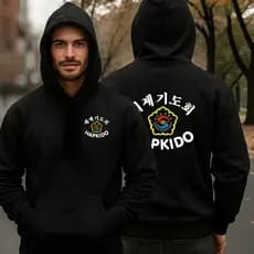 Blusa De Frio Moletom Casaco Jaqueta Luta Hapkido Masculino Feminino