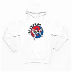 Moletom Cangurú Unissex Blusa de Frio Casaco Treino Luta taekwondo