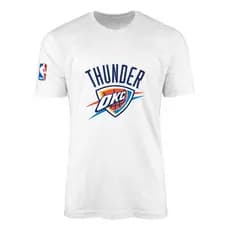 Camisa Camiseta Blusa Algodao Masculina Feminina Esporte Basquete Streetwear Oklahoma City Thunder