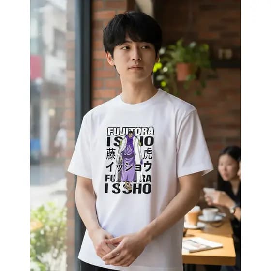 Camisa Camiseta Personagem Anime Fujitora