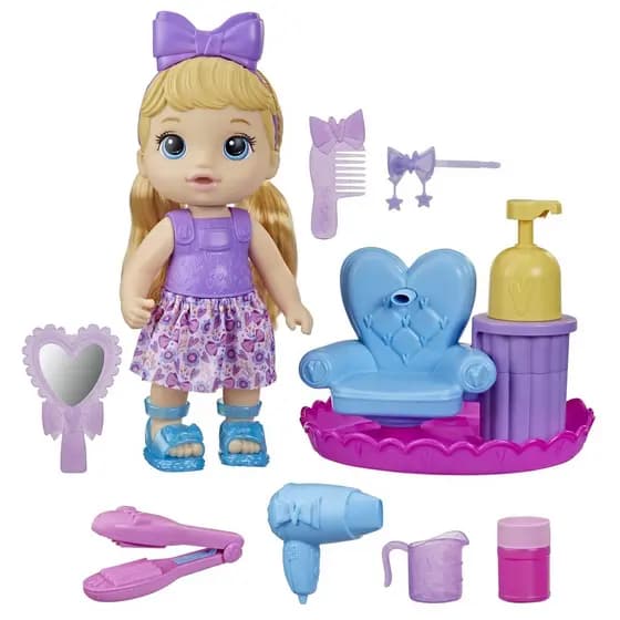 Boneca Baby Alive Sudsy Styling - Salão de Beleza Loira F5112
