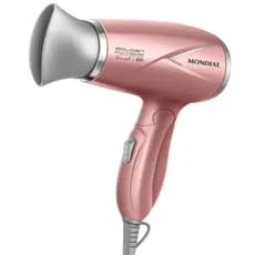 Secador de Cabelos Travel Golden Rose Mondial SC-47-GR 1.200W, Gold Rosé Bivolt