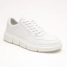 Tênis Masculino Casual Branco Chunky Solado Alto Estilo Urbano Confortável
