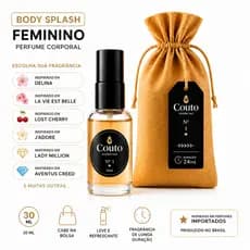 Body Splash Perfume Feminino Miniatura Colonia 30 Ml