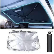 Painel Quebra Sol Para Brisa Carro Protetor Solar Guarda Chuva