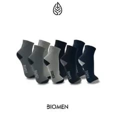 Kit até 12 Pares de Meias Premium Cano Longo/Alto Grosso Cores Sortidas Tamanho 37 ao 44 BIOMEN