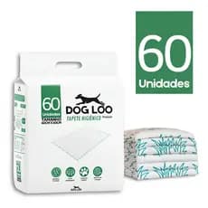 Tapete Higienico Para Cachorro Dog Loo 60X60CM 60 Unidades Envio Imediato