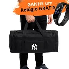 Mala Bolsa De Viagem 23KG Para Avião Reforçada Super Grande + Relógio Digital