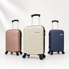 Mala de Bordo Suporta ate 10KG Rígida ANAC ABS Rodas 360° Removíveis Cadeado TSA Viagem Expansiva