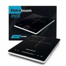 Cooktop De Indução Panda Plus 220V Touch Screen Embutir e Bancada 1 Bocas 1000W e 2000W