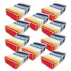 10 Colmeia Organizadora de gaveta para camisetas (10x25x35) G - PREMIUM - Maison Plus
