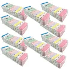 10 colmeia organizador de guarda roupa - PREMIUM - TNT 10x11x35cm - Maison Plus
