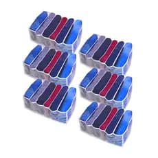 6 Organizador de Gaveta para calça jeans Premium 20x25x40cm GG - Maison Plus