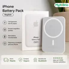 Carregador portátil de indução MagSafe Apple para iPhone Bateria sem fio com capacidade de 3000mAh5000mAh10000mAh