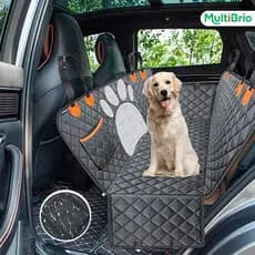 Capa Pet Impermeável e Segura para Banco de Carro - Conforto 5 em 1 para Cães e Gatos
