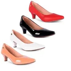 Sapato Social Scarpin Salto Fino