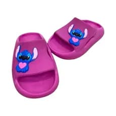 Chinelo Infantil Feminino Stitch Coracao Criança Para Meninas Várias Cores Compre Já