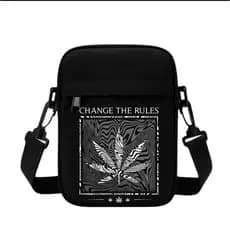 Mini Bag Transversal Nylon Shoulder Bag Masculino Feminino Envio Imediato