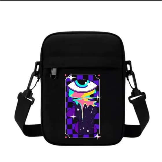 Shoulder Bag Masculina Feminina Mini Bag Transversal Alça Ajustável Envio Imediato