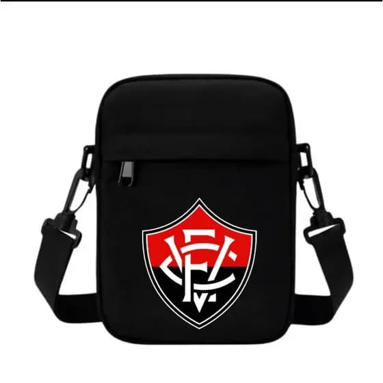Shoulder Bag Mini Bolsa Pochete Nécessaire Mini Bag Times Nylon Preta Envio Imediato