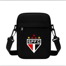 Shoulder Bag Mini Transversal Unissex Mini Bag Masculina e Feminina Forrada Resistente
