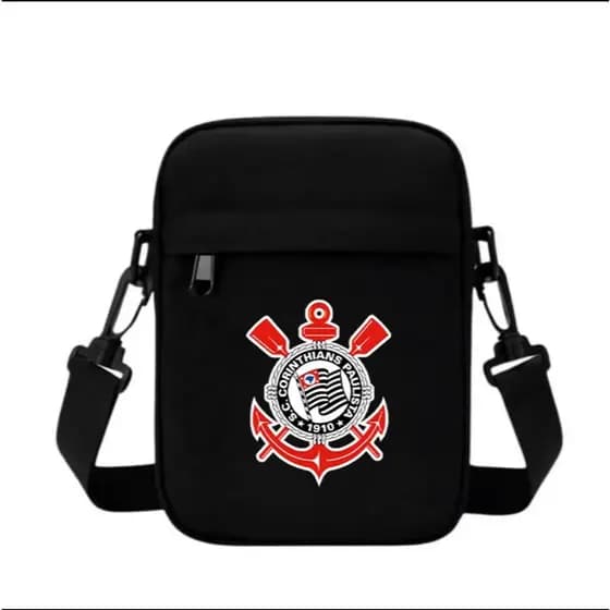 Shoulder Bag Times Transversal Unissex Mini Masculina e Feminina Impermeável