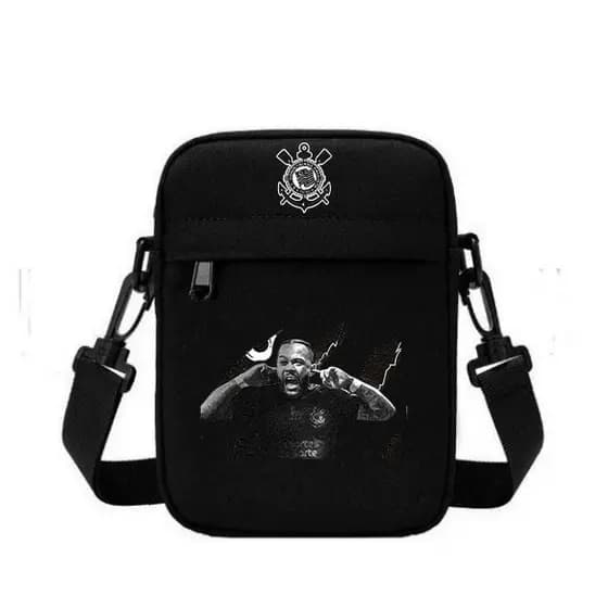 Shoulder Bag Times Transversal Unissex Mini Masculina e Feminina Promoção
