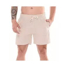 Short De Linho Masculino Básico Mauricinho Alta Qualidade Bermuda Em Linho Premium Conforto