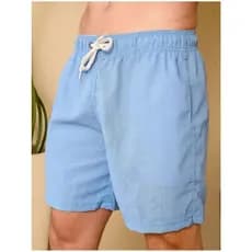 Short Linho Premium Bermuda 3 Bolsos Praia Mauricinho Cordão Conforto e Qualidade