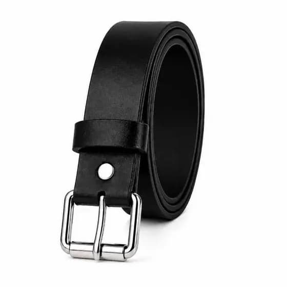 Cinto Feminino 2,5cm fivela Prata moda blogueira - Bella