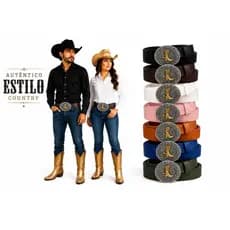 Cinto Moda Boiadeira Inspiração Ana Castela Country Rodeio Unissex