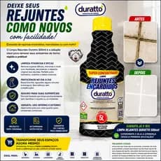💚 Limpa Rejuntes Encardidos Duratto 500ml – Limpeza Profunda e Resultado Impecável