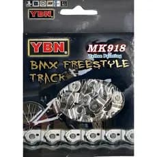 Corrente Bike Grossa Bmx Meio Elo Single Fixa Half Link Ybn Cor Cinza