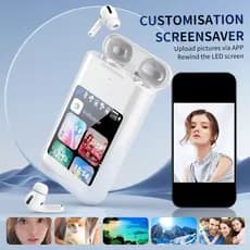 fone de ouvido 3in1 Power BanK Com Tela 2.8 Polegadas Bluetooth  Com Muitas Funçõesfon-8120