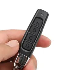 Controle Remoto Universal para Portão Elétrico Eletrônico Garagem com Chaveiro