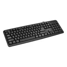 Teclado Bright 0014 Qwerty Português Brasil Cor Preto
