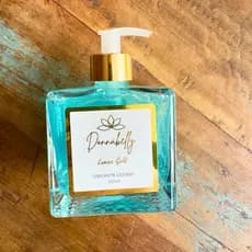 Sabonete Líquido Donnabelly ACQUA LUMINA - Lumina Gold - 350 ml - frescor e elegância - presente