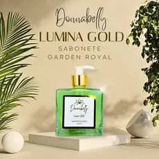 Sabonete Líquido Donnabelly GARDEN ROYAL  - Lumina Gold - 350 ml -sofisticação e delicadeza