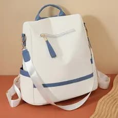 Bolsa mochila Portátil de Tecido Oxford da moda feminina Antifurto e à prova d'água para diaria