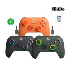 Controle Xbox One e Series 8bitdo Ultimate C com fio e Analogicos Hall Effect Licenciado