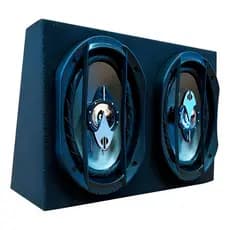 Caixa Com Alto Falante Top Automotivo 69 6x9 200w Total Grafite