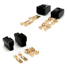 20 Pares Conector Binoculo 2 E 4 Vias Quadrado Macho Femea