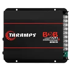 Fonte 60a Carregador Taramps Bob Amperes 12v 1200w Preto