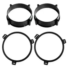 Moldura Aro Para Alto Falante Saveiro Cross Gol G5 G6 G7 4PC