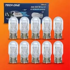 10 Lâmpada Miniatura Pingo T20 2 Pólos 12v W3x16q Tech One