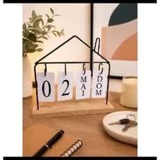 calendário casinha de mesa* 😍